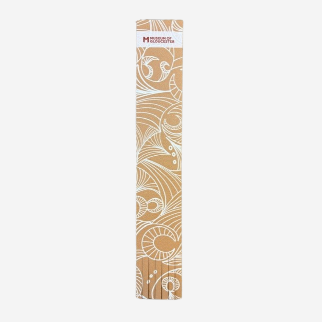 Birdlip Leather Fringed Bookmark
