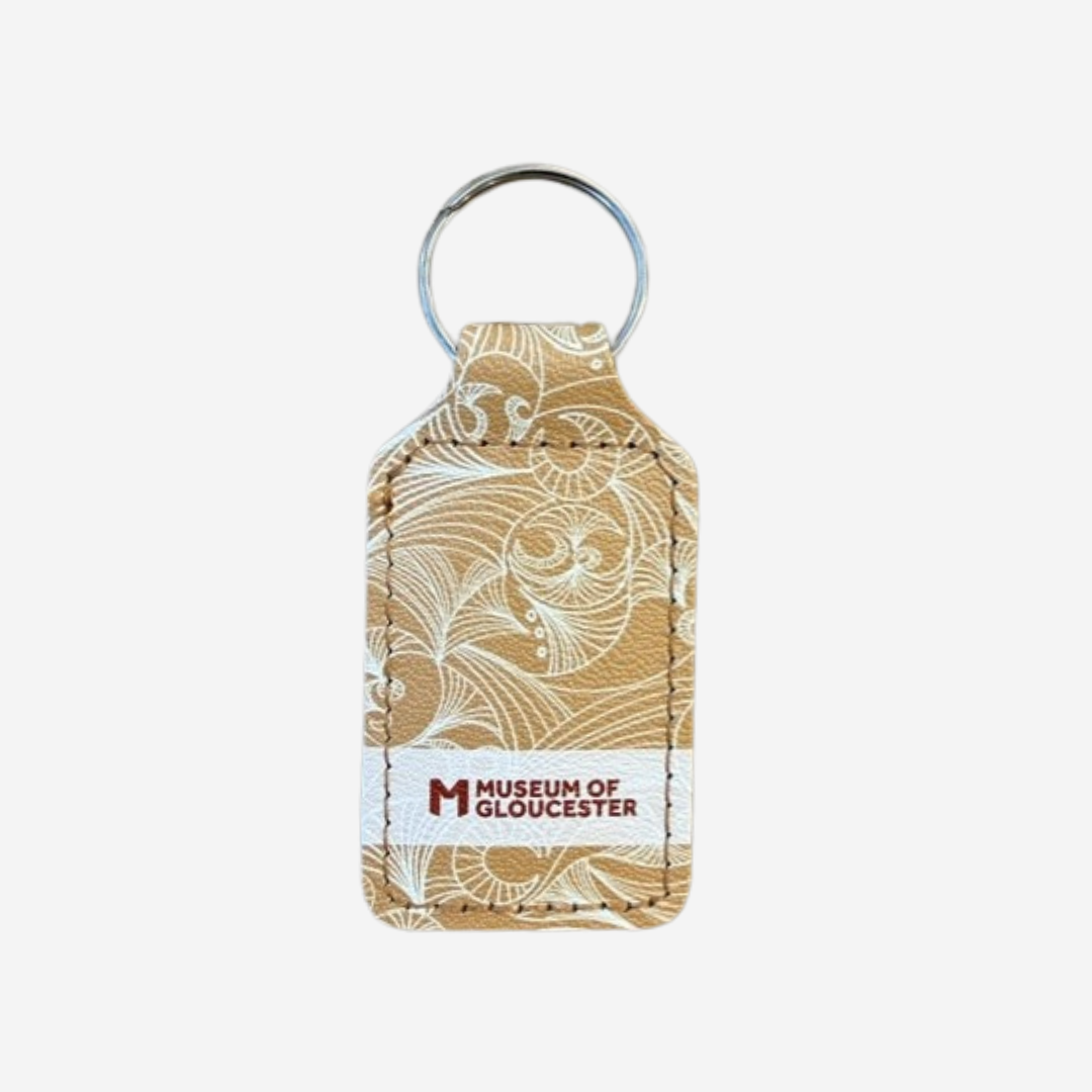 Birdlip Leather Keyring