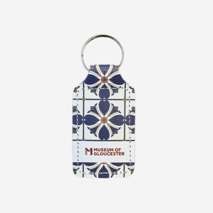 Mosaic Leather Keyring