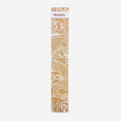 Birdlip Leather Fringed Bookmark