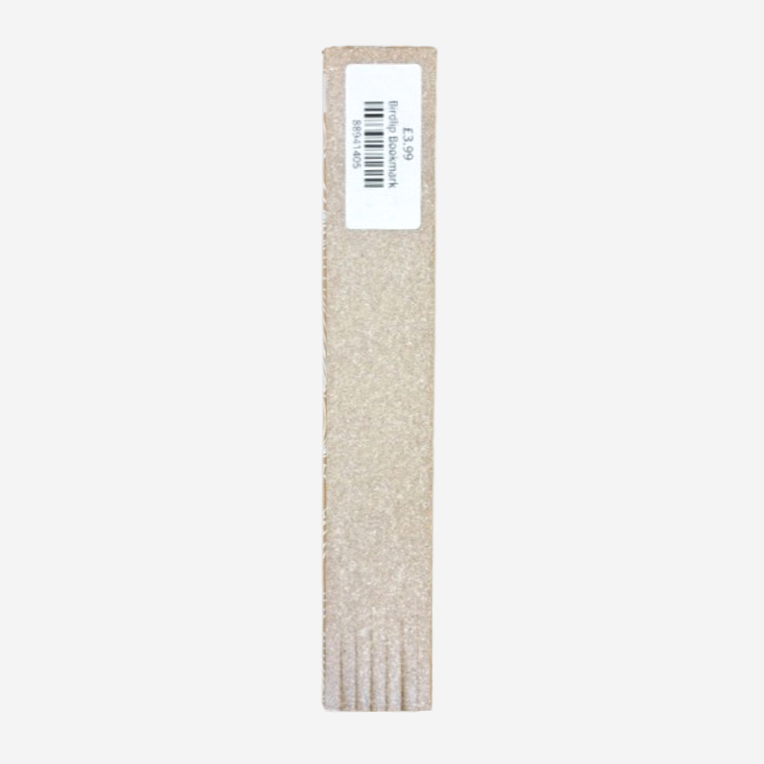 Birdlip Leather Fringed Bookmark