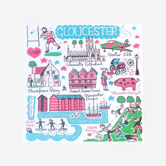 Julia Gash Gloucester Greetings Card